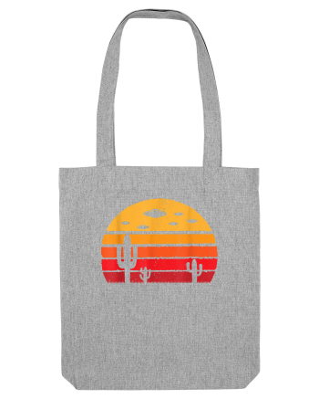 UFO Alien Retro Desert Heather Grey