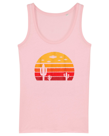 UFO Alien Retro Desert Cotton Pink