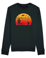 UFO Alien Retro Desert Bluză mânecă lungă Unisex Rise