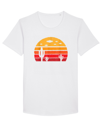 UFO Alien Retro Desert White