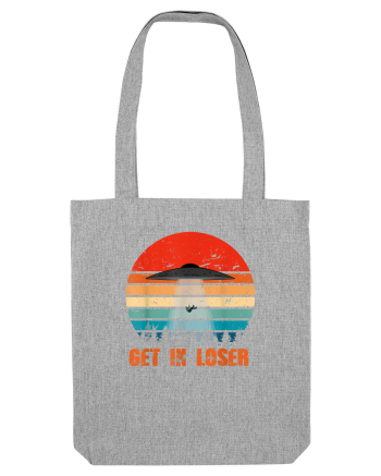 Get In Loser Alien Heather Grey