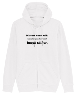 Mirrors can't talk Hanorac cu fermoar Unisex Connector