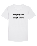 Mirrors can't talk Tricou mânecă scurtă guler larg Bărbat Skater