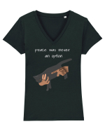 Armed and Dangerous Tricou mânecă scurtă guler V Damă Evoker