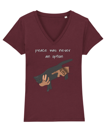 Armed and Dangerous Burgundy