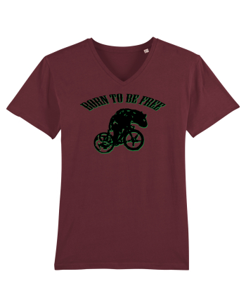 born to be free Burgundy
