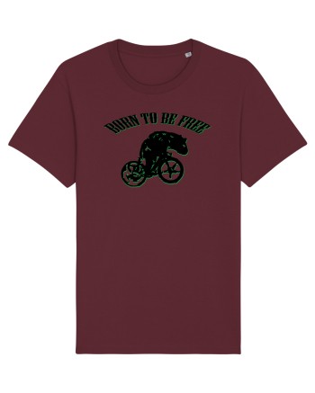 born to be free Burgundy