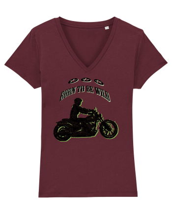 born to be wild Burgundy