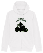 born to be wild Hanorac cu fermoar Unisex Connector