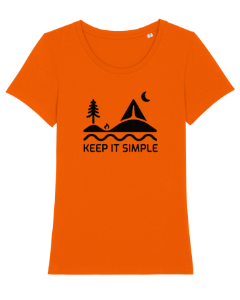 Camping - Keep It Simple Bright Orange