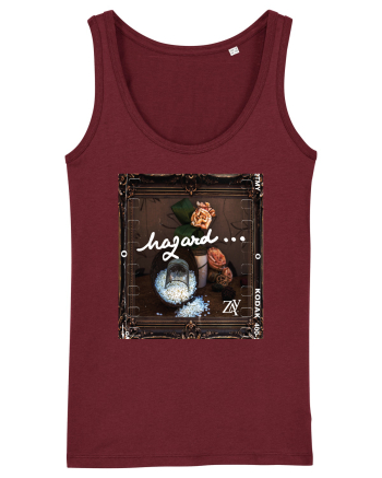 H A Z A R D . Burgundy