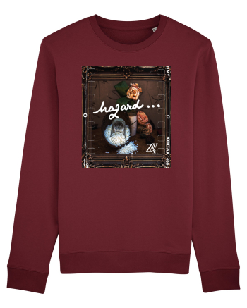 H A Z A R D . Burgundy