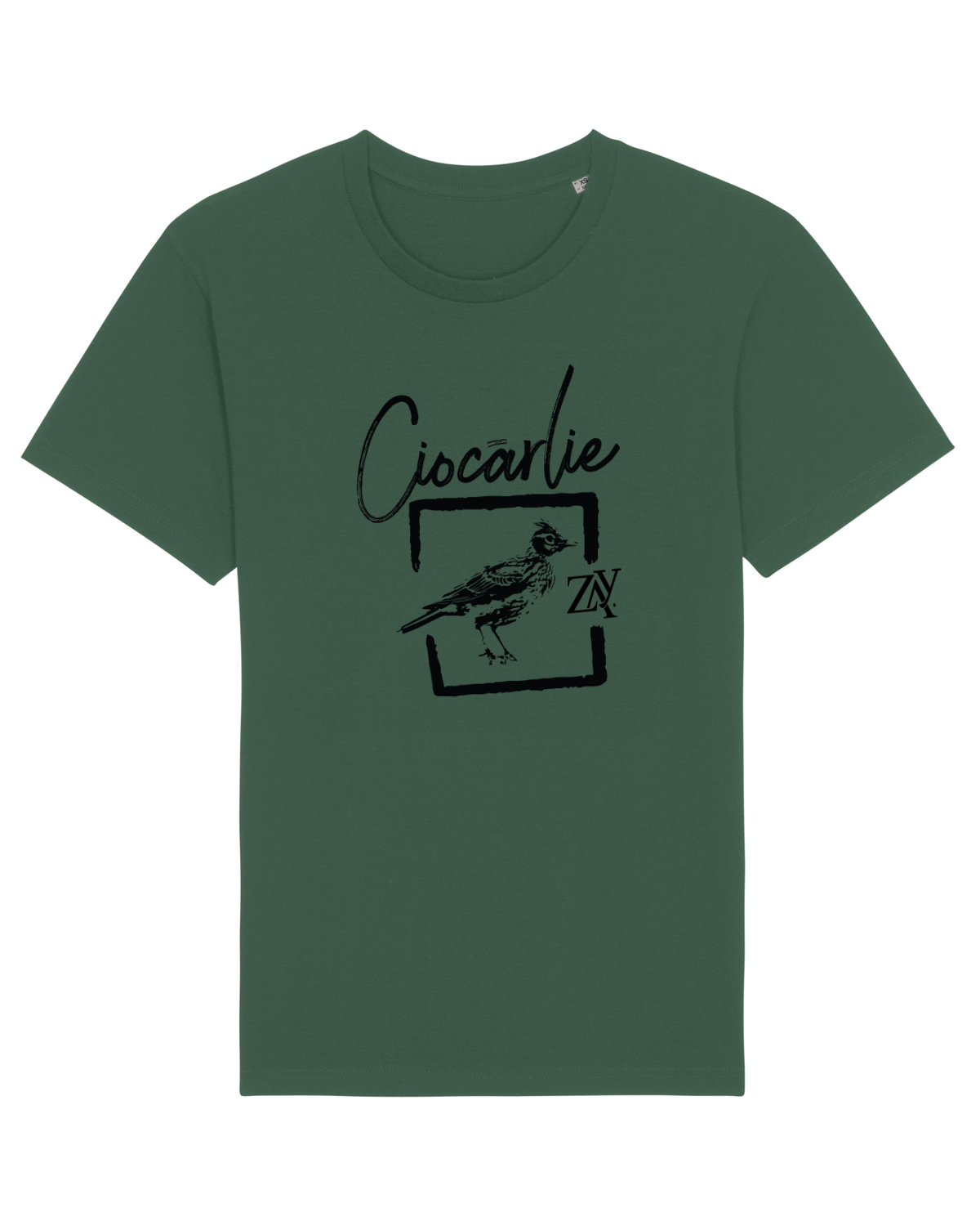 Tricou mânecă scurtă Unisex Rocker Bottle Green