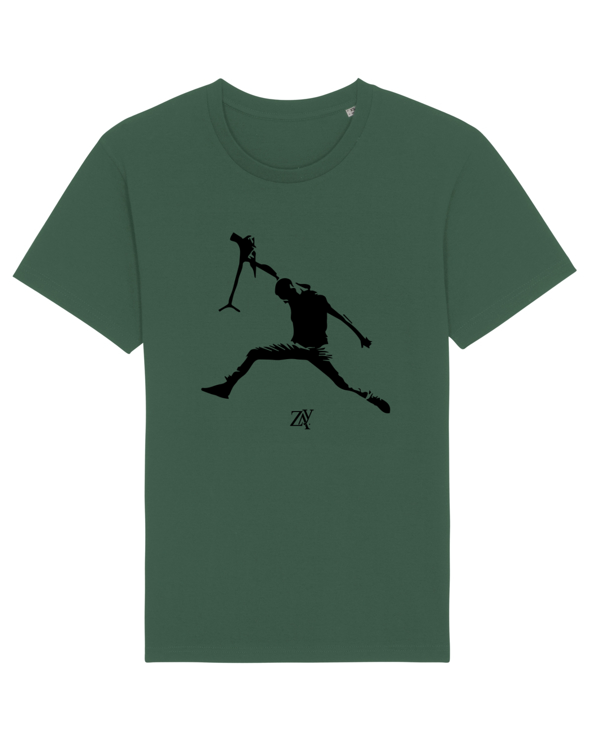 Tricou mânecă scurtă Unisex Rocker Bottle Green