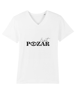 Eu Sunt Pozar  2 Tricou mânecă scurtă guler V Bărbat Presenter