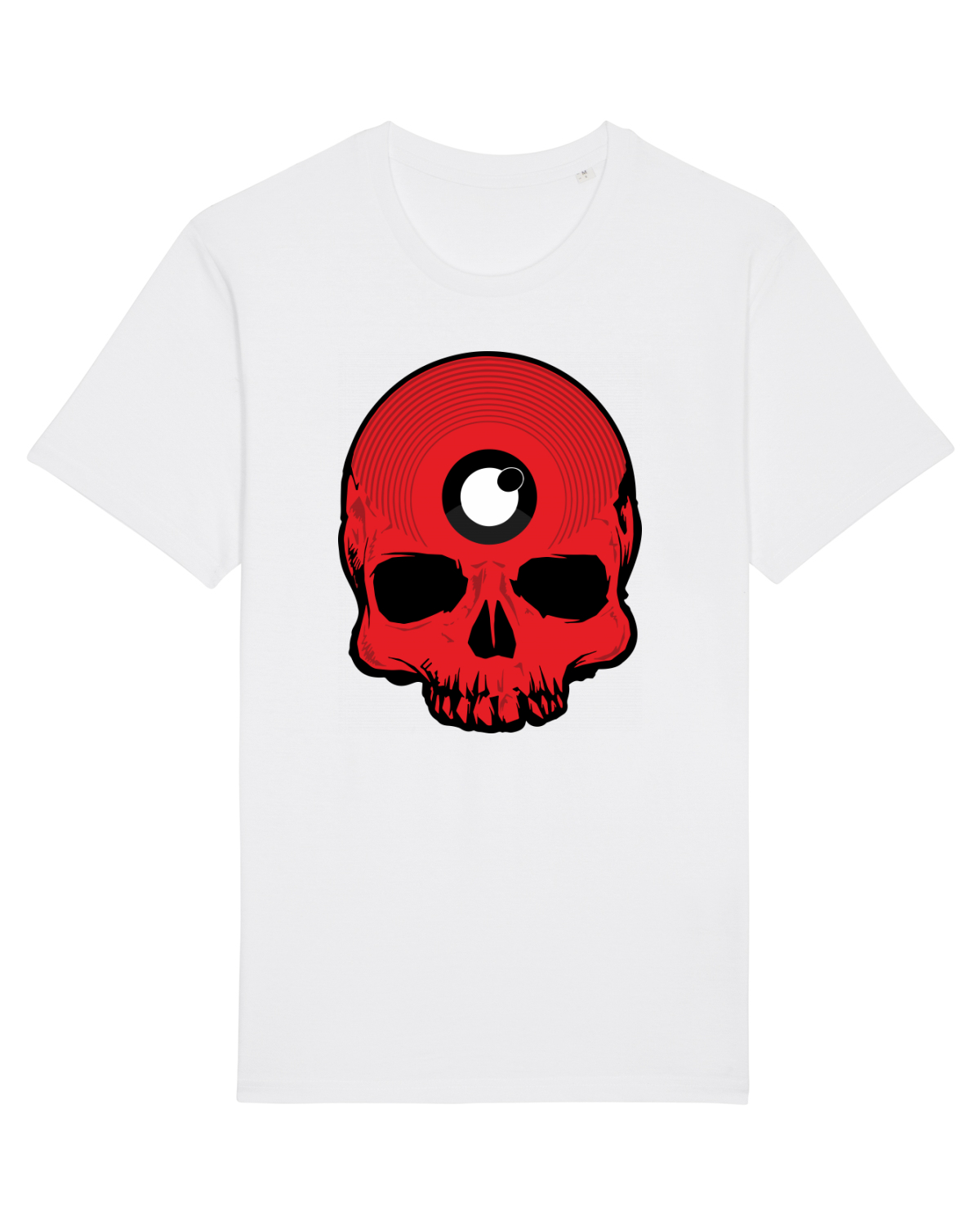 Tricou mânecă scurtă Unisex Rocker White