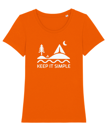 Camping - Keep It Simple Bright Orange