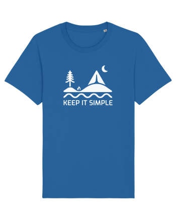 Camping - Keep It Simple Royal Blue