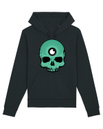3rd eye, vinyl skull head cyan Hanorac Unisex Drummer