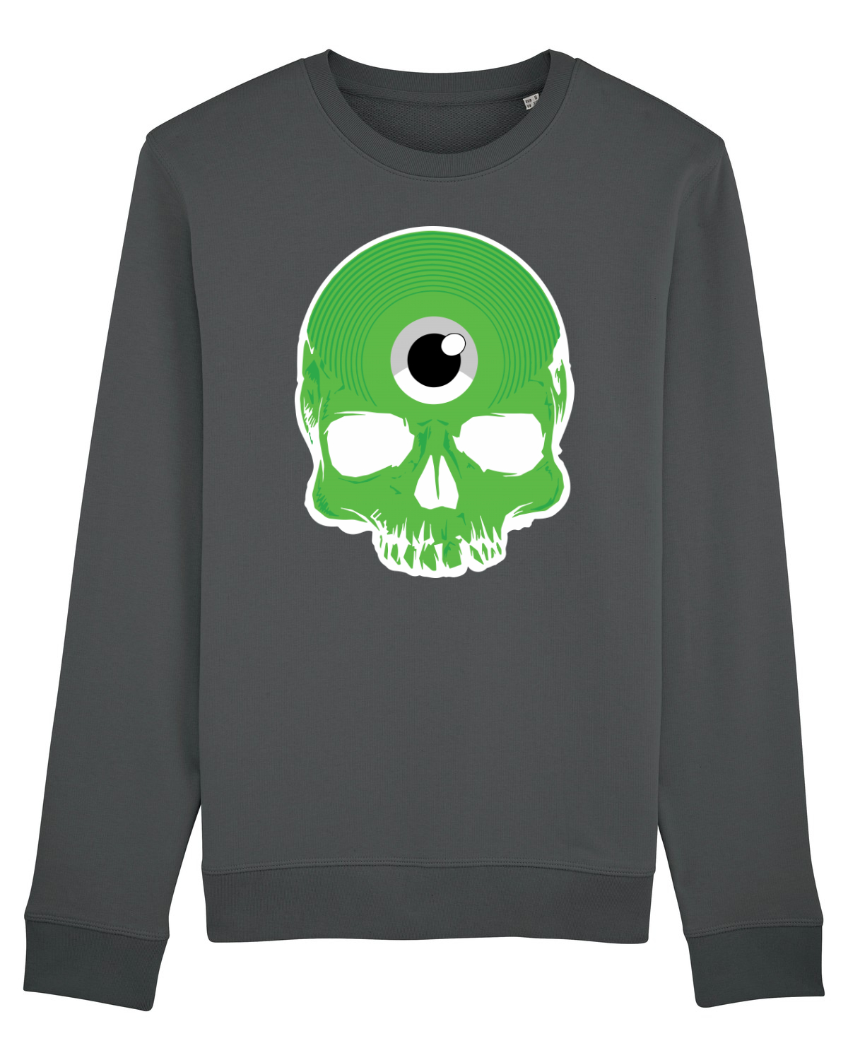 Bluză mânecă lungă Unisex Rise Anthracite