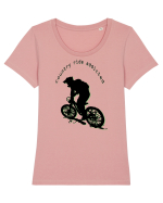 country ride addicted Tricou mânecă scurtă guler larg fitted Damă Expresser