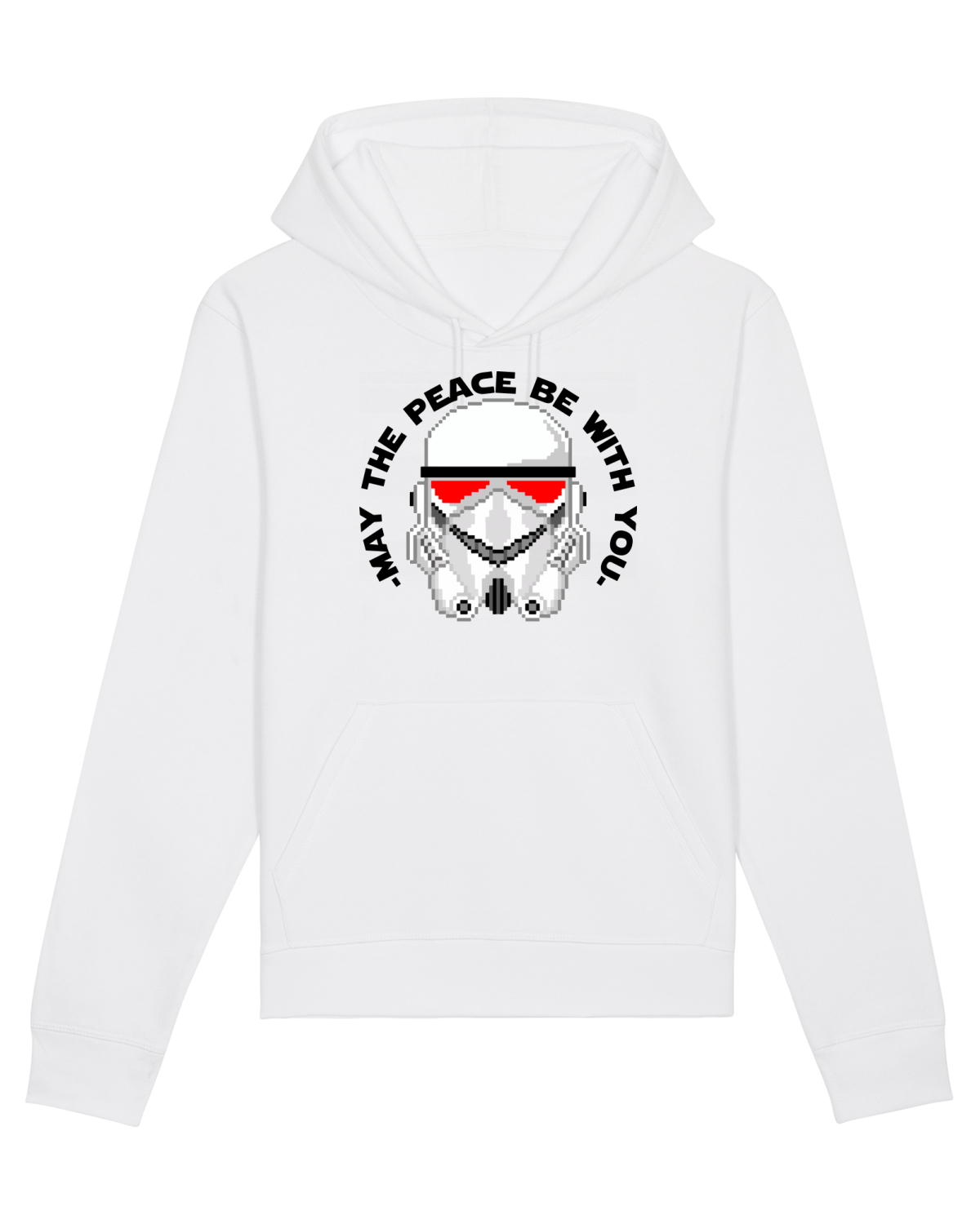 Hanorac Unisex Drummer White
