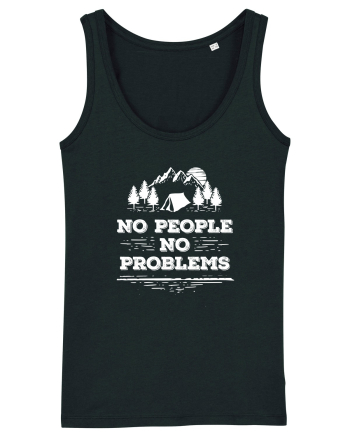 CAMPING - No People No Problems Black
