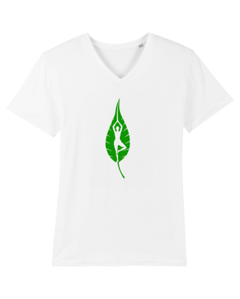 Yoga Leaf White