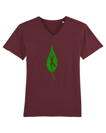 Yoga Leaf Burgundy