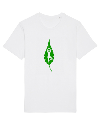 Yoga Leaf White