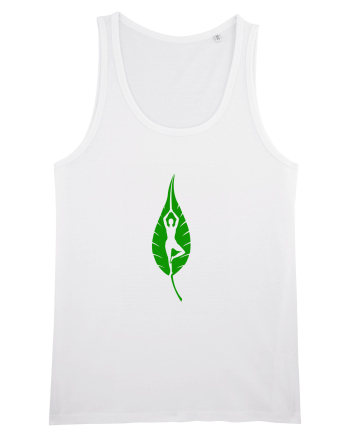 Yoga Leaf White