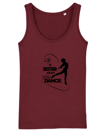 Dancer Life Burgundy