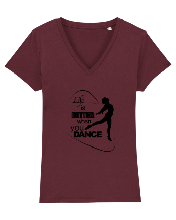 Dancer Life Burgundy