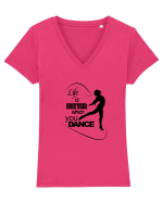Dancer Life Tricou mânecă scurtă guler V Damă Evoker