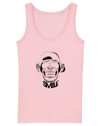 Monkey Smile Cotton Pink