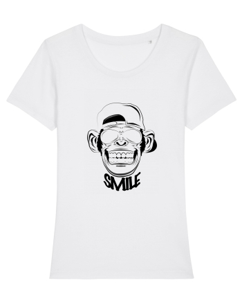 Monkey Smile White