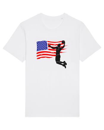 NBA USA White