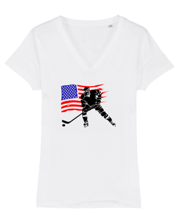 NHL USA White