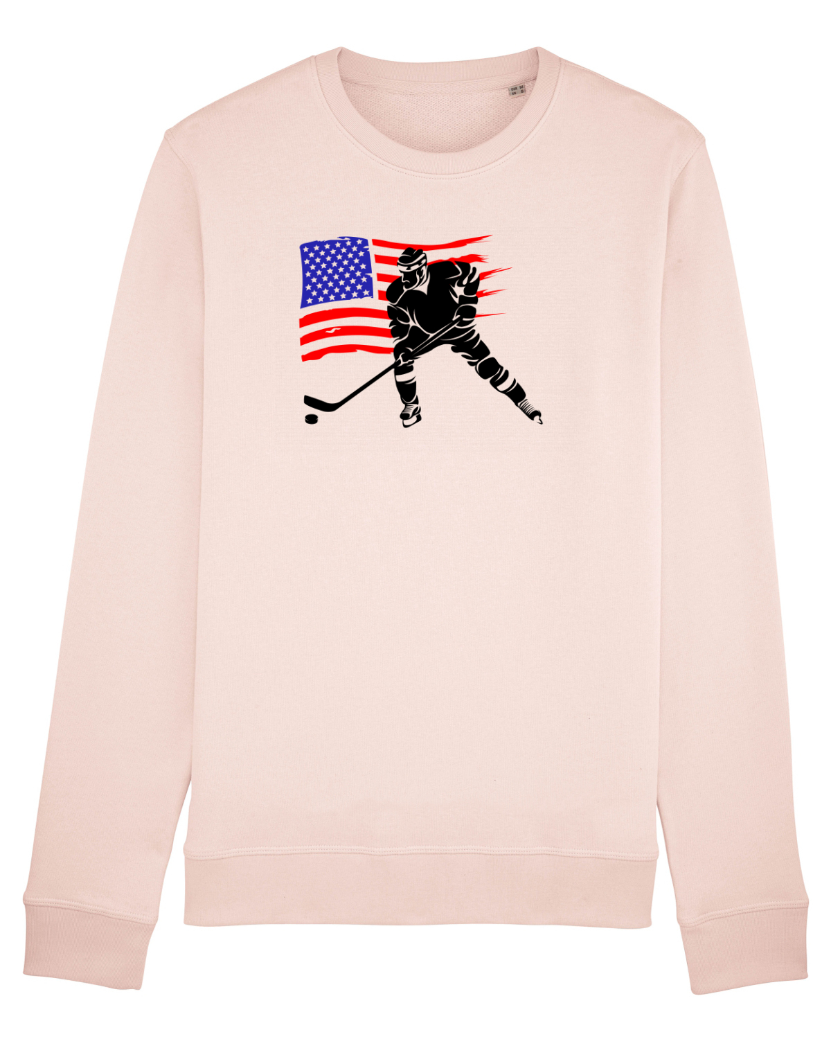 Bluză mânecă lungă Unisex Rise Candy Pink
