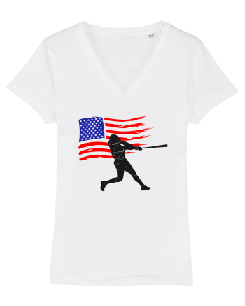 MLB USA White
