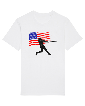 MLB USA White