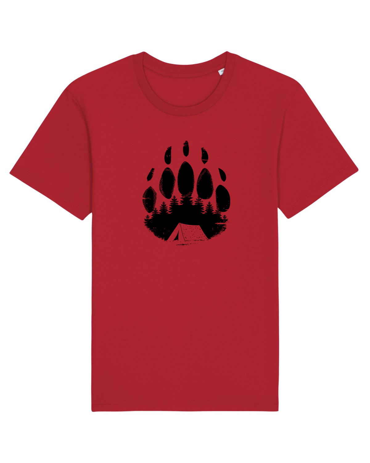 Tricou mânecă scurtă Unisex Rocker Red