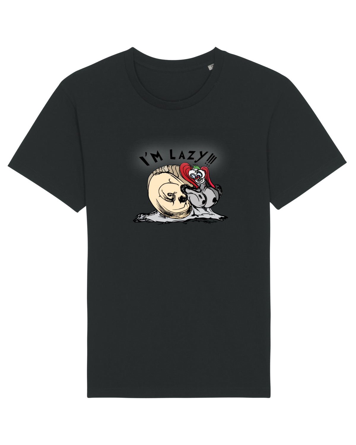 Tricou mânecă scurtă Unisex Rocker Black