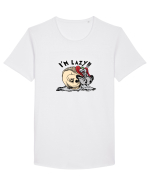 lene mare Tricou mânecă scurtă guler larg Bărbat Skater