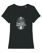 Hai la o narghilea Tricou mânecă scurtă guler larg fitted Damă Expresser