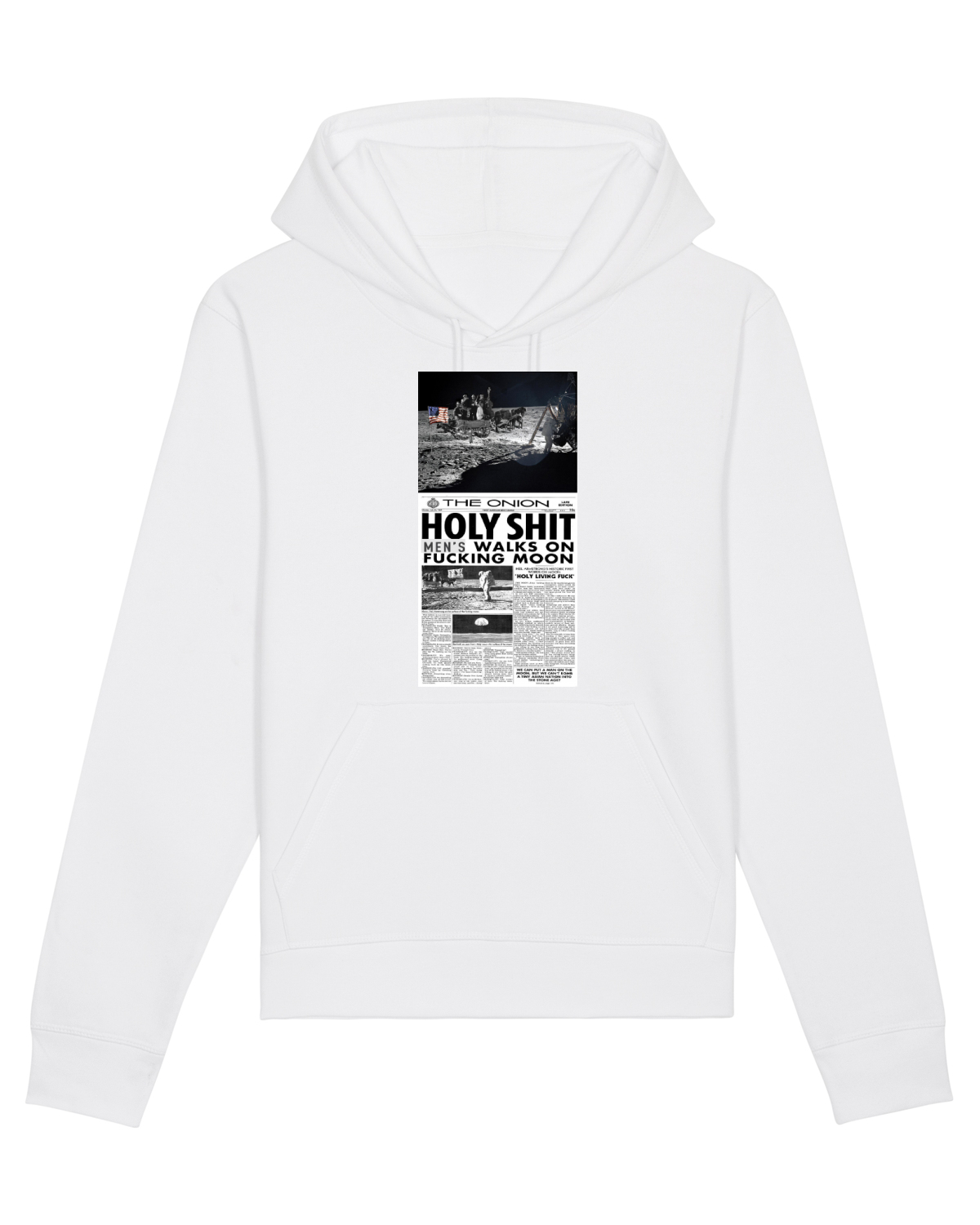 Hanorac Unisex Drummer White