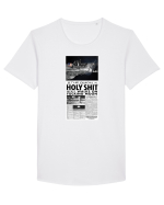 parodie aselenizare Tricou mânecă scurtă guler larg Bărbat Skater