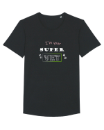I'm your SUPER VET Tricou mânecă scurtă guler larg Bărbat Skater