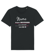 Nurse- Super mother -goof friend -coffee lover Tricou mânecă scurtă Unisex Rocker