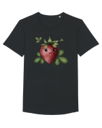 Strawberry Tricou mânecă scurtă guler larg Bărbat Skater